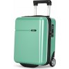 Bontour kabínový kufor 40x30x20cm, príručná batožina WIZZ AIR, púdrovo zelená