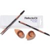 RefectoCil Cosmetic Brush Browista Toolkit štetček pre aplikáciu farby na obočie + štetček na presnú prácu s farbou na obočie + aplikačné misky 2 ks