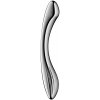 Satisfyer Pure Gravity 1 – luxusné oceľové dildo na G-bod a klitoris