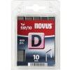 NOVUS Spona D typ 53F, šírka 11,3 mm Variant: 10 mm, 600 ks 042-0376