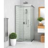 ROTH LEGA LINE LLS2 120 x 80cm sprchový kút obdĺžnikový, rám brillant - 02 sklo transparent