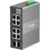 TP-Link OMADA priemyselný switch IES208G (6xGbE, 2xGbE/SFPcombo, DIN, IP40, fanless)