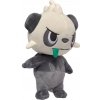 Plyšová Hračka Pokémon Jazwares Pancham 21 cm, odtiene sivej a striebornej