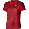 Pánske tričko Mizuno Stargazer Shadow Graphic Short Sleeve Tee Sun Dried Tomato XXL