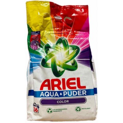 ARIEL Aqua Puder Color prací prášok 36 praní = 2340g