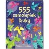 555 samolepiek Draky