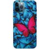 Kryt na iPhone 13 Pro Motýľ modrý