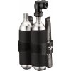 CO2 pumpička + lepenie Lezyne Twin Kit 25g Black uni