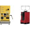 Profitec GO, yellow + Eureka Mignon Silenzio, BL ferrari red