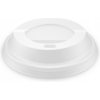 SAHM Viečko vypuklé biele pre papierové poháre priemer 62 mm 100021018