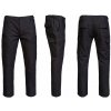 Vojenské nohavice cargo nohavice Mil-Tec Teesar RipStop BDU Slim Fit Black L