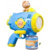 Bubble Gun pre deti bublifuk - modrý