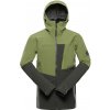 ALPINE PRO - ZARR 2 PÁNSKA BUNDA S MEMBRÁNOU PTX Zelená/Tyrkysovo zelená