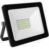 LED vonkajší reflektor Q 10 W / 12 – 24 V DC / 6000 K / 880 lm / 110° / IP66, čierny