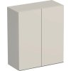 Závesná skrinka do kúpeľne Intedoor TRENTA kašmírová lesklá 50 x 58 x 23 cm TRE HZ 50 2D B A3026