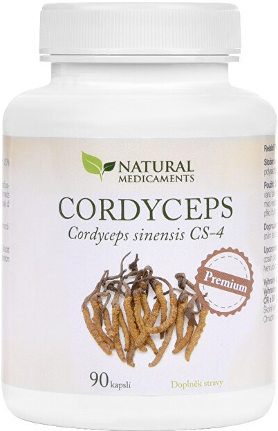 Natural Medicaments Cordyceps Premium 90 kapsúl