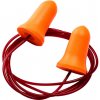 PORTWEST Portwest Zátky do uší Bell Comfort z PU peny s káblom EP09 - Oranžová Oranžová,