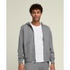 Pánska mikina Wilson M Team Zip Hoodie Medium Gray Heather S