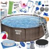 Dobse Bazén set Pro Max Rattan 366x100cm 26in1
