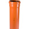 KG KGEM rúrka kanalizačná DN250 1000mm SN4 s hrdlom oranžová