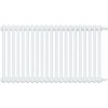 Irsap Tesi 3 ohrievač do miestnosti 56.5x94.5 cm podłączenie bočné biela IRS-TES-3056-21-B