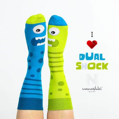 Nanushki Veselé ponožky Dual Sock