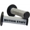MOTION STUFF motokrosové rukoväti supersoft sivé/čierne