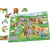 Puzzle Kone - rozdielne plemená, sfarbenie, vzrast Larsen FH50-ZZ