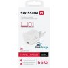 SWISSTEN TRAVEL CHARGER GaN 1x USB-C 65W POWER DELIVERY WHITE 22037020