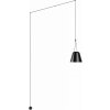 LEDS-C4 Attic závesná lampa kužeľ decentrál čierna - 05-7389-05-05