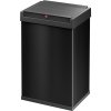 Hailo Big-Box Swing L 8401410 odpadkový kôš, 35 l, ocelový plech, (d x š x v) 340 x 339 x 545 mm, čierna, so samozatváracím vekom, 1 ks; 8401410