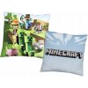 Halantex Obojstranný vankúš Minecraft motív Farma 40x40