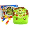 LEAN TOYS Hra Udieranie bobrov kladivom