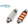 AMiO LED žiarovky CANBUS 12SMD 4014 41mm White 12V/24V - 1291 01291