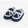 Kojenecké mokasíny-capáčky New Baby tmavě modrá 3-6 m