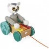 Janod Ťahacia hračka Lemur so xylofónom Tropik