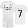 Real Madrid Vinícius Júnior set detský - dres + kraťasy (2025-2026) domáci - oficiálna replika