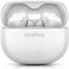 Niceboy Niceboy Pins 4 - Bezdrôtové slúchadlá s ANC, 400 mAh + 2x 50 mAh, IPX4, biela NB0080 + záruka 3 roky zadarmo + záruka 3 roky zadarmo