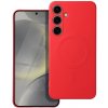 Kryt Silicone Mag Cover Case s MagSafe Samsung Galaxy S24 Plus Red