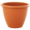 Kinekus Kvetináč plastový, priemer 20cm, MADERA 4, terakota