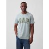 GAP Tričko s logom Everyday Soft Zelená XL