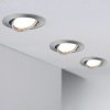 Paulmann Base zapust. LED svetlo 3ks 3-stm. železo - 93425