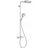 Hansgrohe Raindance S - Sprchový set s termostatom, priemer 24 cm, 3 prúdy, EcoSmart, chróm - 28823000