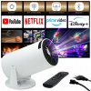 LED Projektor Kiano KVR01 Netflix Android biely