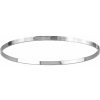 Silvego Dámsky strieborný kruhový náramok Natches ručne rytý SILVEGOB60001B