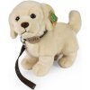Eco-Friendly pes zlatý retriever stojaci s vodítkom 25 cm