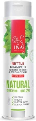 INA ESSENTIALS Žihľavový šampón na prírodné vypadávanie vlasov 200 ml