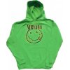 Nirvana mikina Inverse Smiley Zelená XXL
