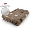 DRYBED Premium Vet Bed Hviezdna noc hnedý 150 x 100 cm