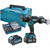 Makita HP001GM201 Aku príklepový skrutkovač Li-ion XGT (2x4,0Ah/40V) Makpac